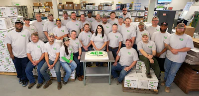 Employees of Ace Pump Corporation in Memphis, TN recently gathered around a special birthday cake in honor of the company’s 75th anniversary. Ace was founded in 1945 and continues today as a member of the Annovi Reverberi Group of companies.