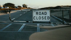 Road Closed Signage 3009957