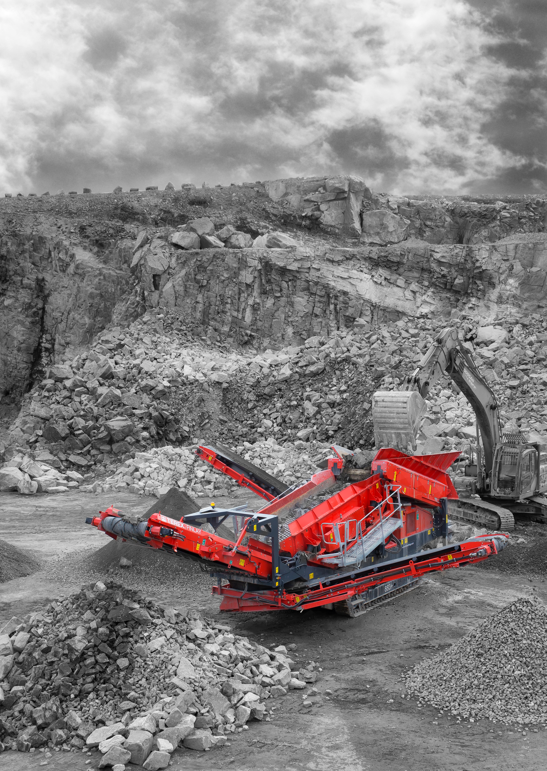 Terex Finlay 883+ (triple Shaft) Heavy Duty Screen