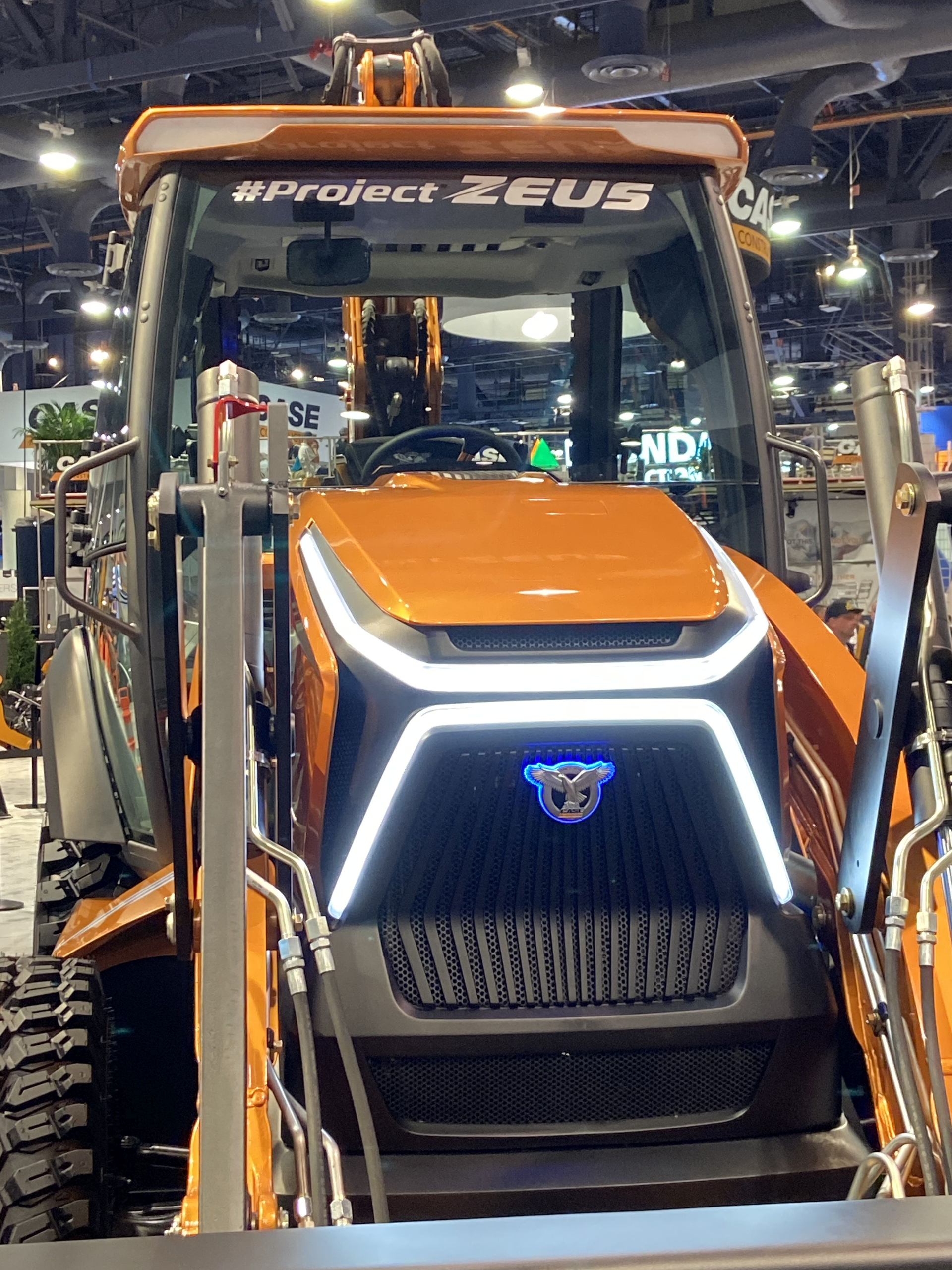 The Case 580 EV backhoe-loader offers power and performance equivalent to the company’s other models while providing considerably lower daily operating costs and producing zero emissions.