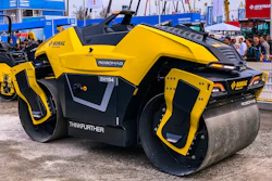 Launched at bauma 2019, BOMAG introduced the ROBOMAG BW154, a fully autonomous tandem roller for asphalt compaction.