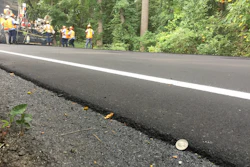 Because of the rapid cooling of thinlays, warm mix asphalt (WMA) technology can be used to aid in proper compaction.