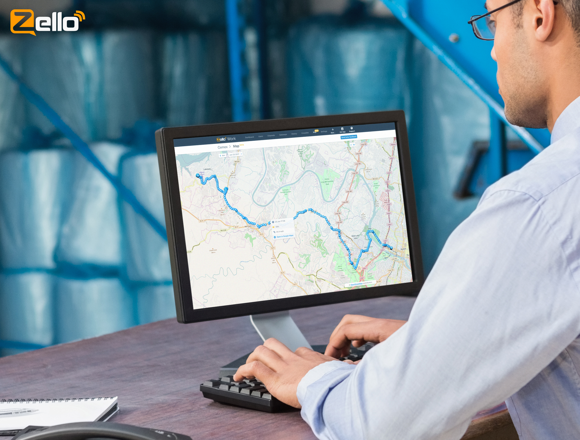 The main difference between Zello and Zello Work, which offers a variety of options for larger organizations, is the ability to access an administration console to manage users and channels centrally.