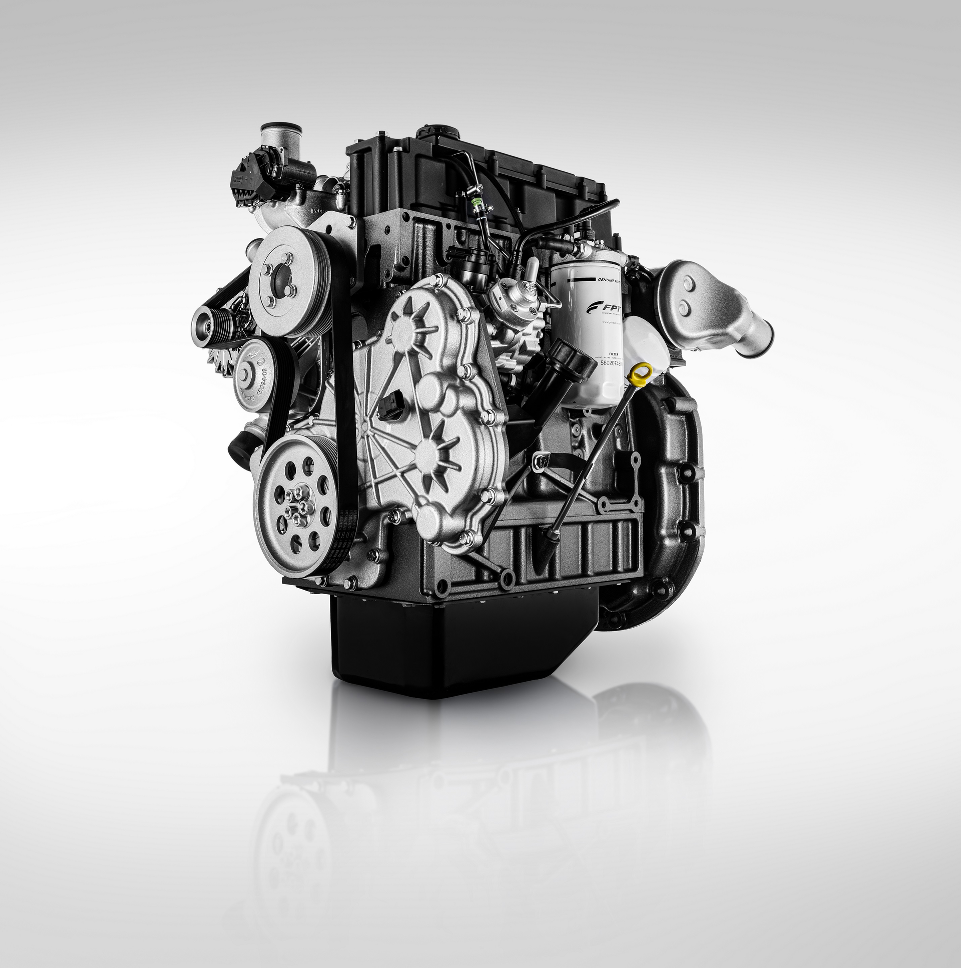 The F28 Hybrid pairs a diesel engine with an e-flywheel.