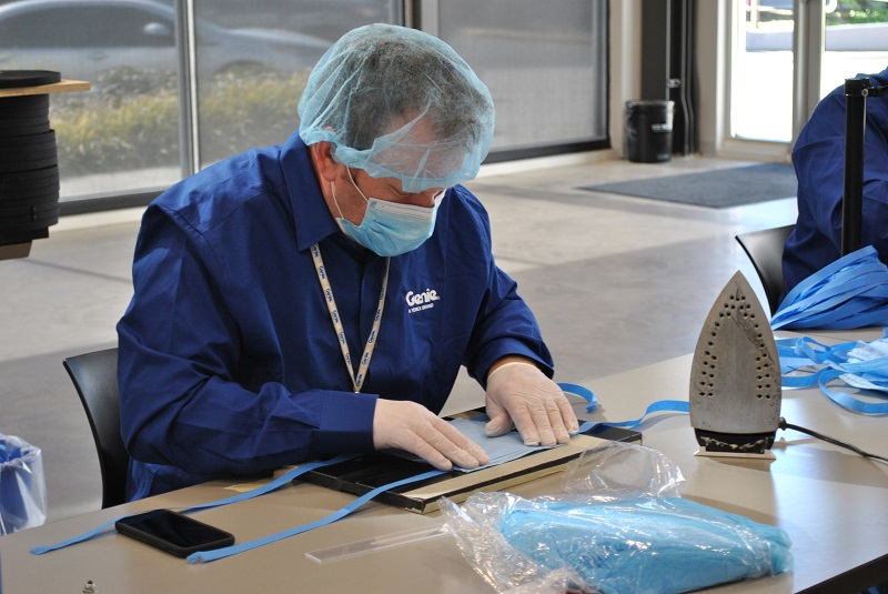 Genie Face Covering Assembly