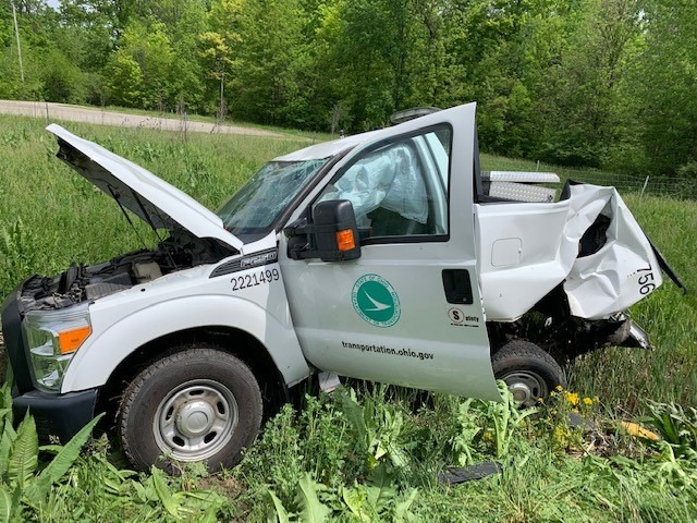 In Ohio, the Ohio DOT (ODOT) took to Facebook to plead with the public after they experienced their 12th work zone crash since February. A tractor-trailer crashed into the back of a moving ODOT truck that was towing an active lane change sign on US 30 west. The woman inside the pickup was injured and was taken to a Columbus hospital. The semi driver was uninjured.