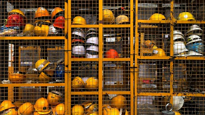 Construction safety hard hats