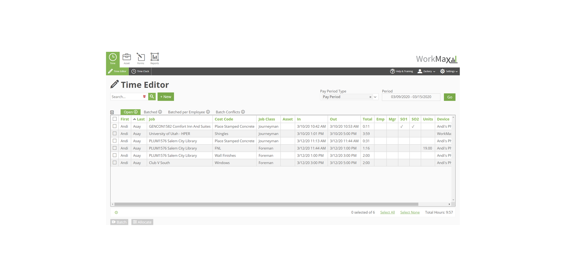 A time tracking app with face recognition removes the guesswork from clocking in and out.