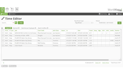 A time tracking app with face recognition removes the guesswork from clocking in and out.