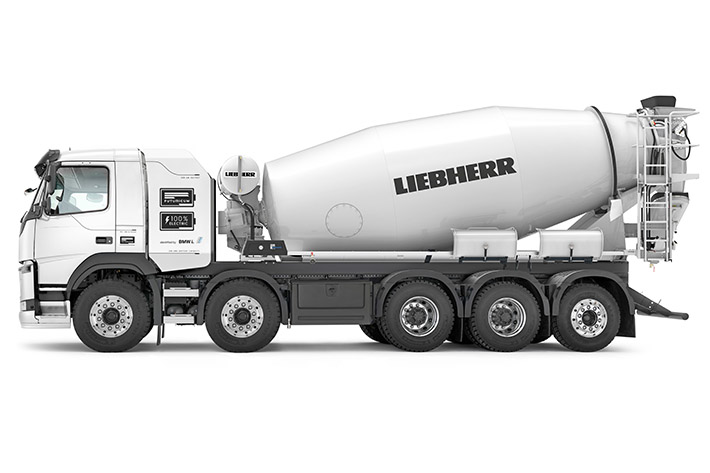 Liebherr truck mixer