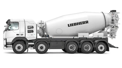 Liebherr truck mixer