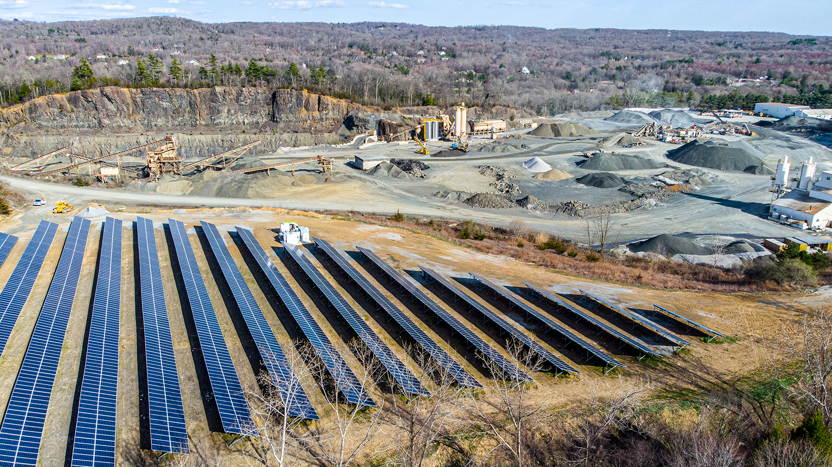 O&g Solar Array At Southbury Quarry 2