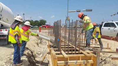 Transtec Group Pouring Concrete