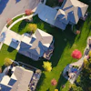 Bird S Eye View Of Three Houses 1546166