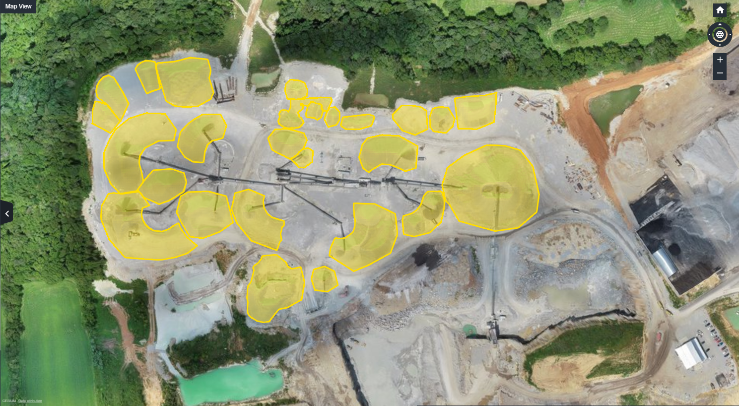 Haydon Materials has four quarries, so surveying stockpiles is a big job that requires continual knowledge and awareness of foundation patterns and distribution processes. Using drones has helped the company save both time and money.