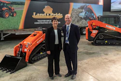 Linda Salem, president & CEO of Great Plains Manufacturing, Inc., and John Quinley, president of Land Pride.