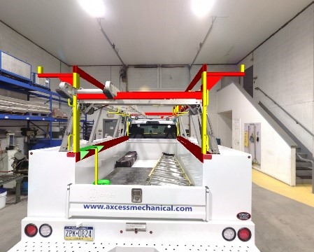 The mechanical contractor worked with DJM’s 3D scanning and drafting teams to create exactly what was needed.