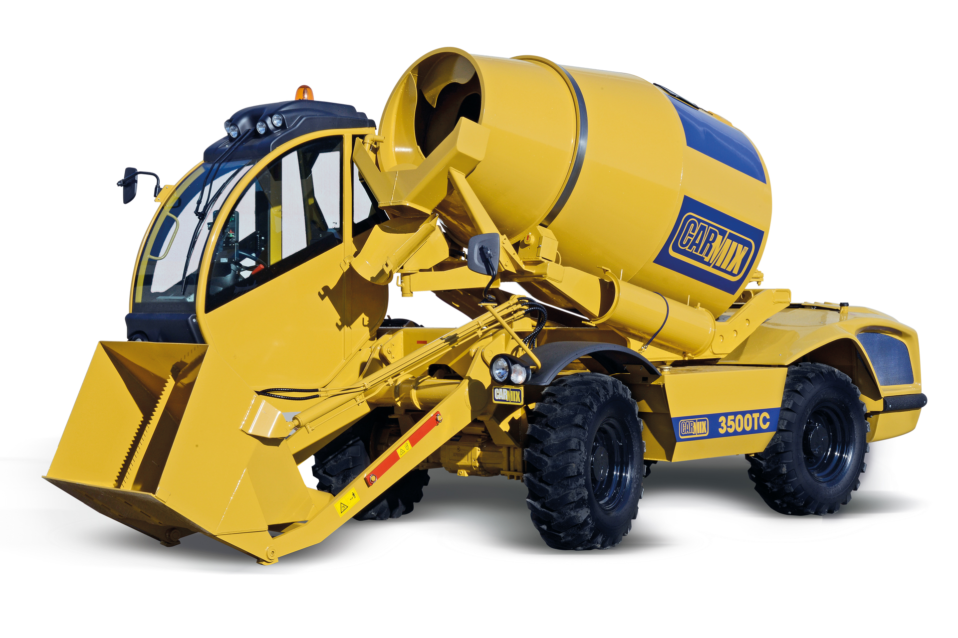 The Carmix 3500 TC mobile concrete batching plant