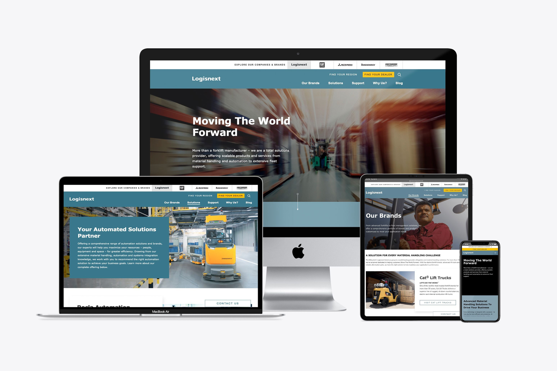 Logisnext Website Launch
