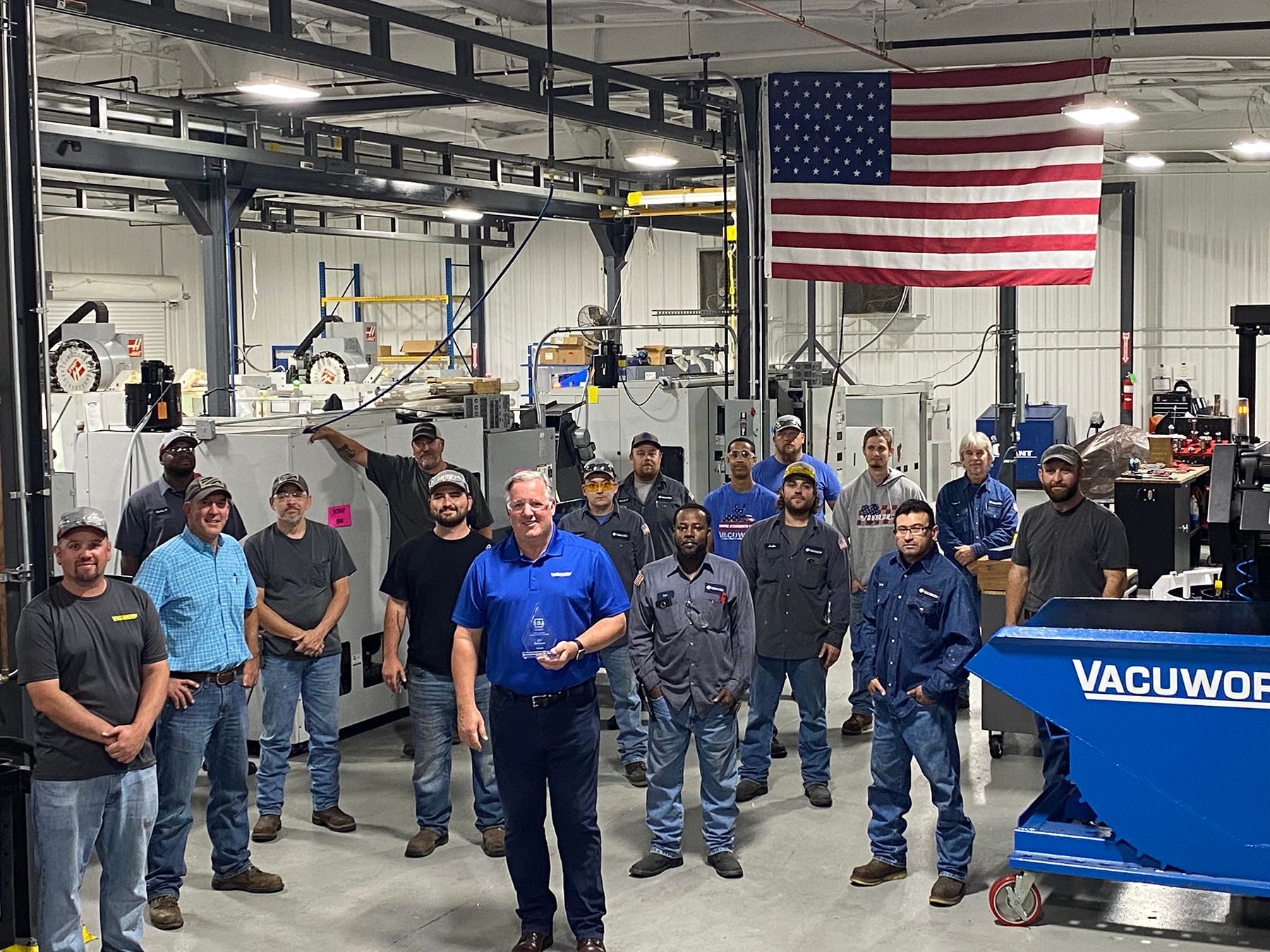 Vacuworx Oklaohoma Small Business 2020 Manufacturer of the Year