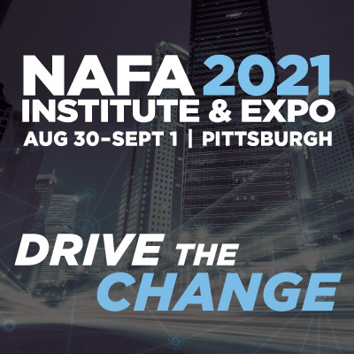 Due to safety concerns, NAFA postpones the 2021 Institute & Expo to August 30 - September 1, 2021.