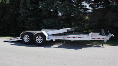 Aluma 8200 14 K Tilt Tandem Utility Trailer