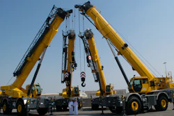 Given the variety of projects lined up for the GRT8100 cranes, Tamimi Rentals will be able to take full advantage of the crane’s 100-ton maximum capacity combined with a five-section, full power boom that extends up to 47 meters, which can increase its length to 64 meters with the use of a jib.