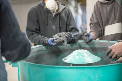 How To Work With Gfrc Decorative Concrete Completecasting 11