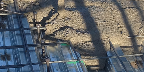 Blue Planet’s limestone-coated light weight aggregate specified in Interim Boarding Area B at San Francisco International Airport was included in concrete poured in 2016 by Central Concrete. Testing showed that it met all necessary specifications.