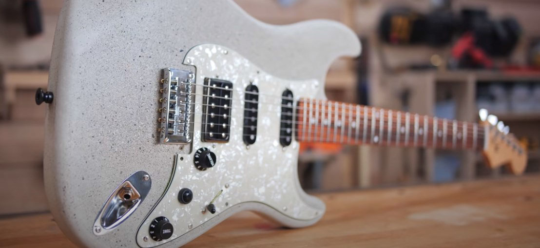 QUIKRETE Concrete Electric Guitar