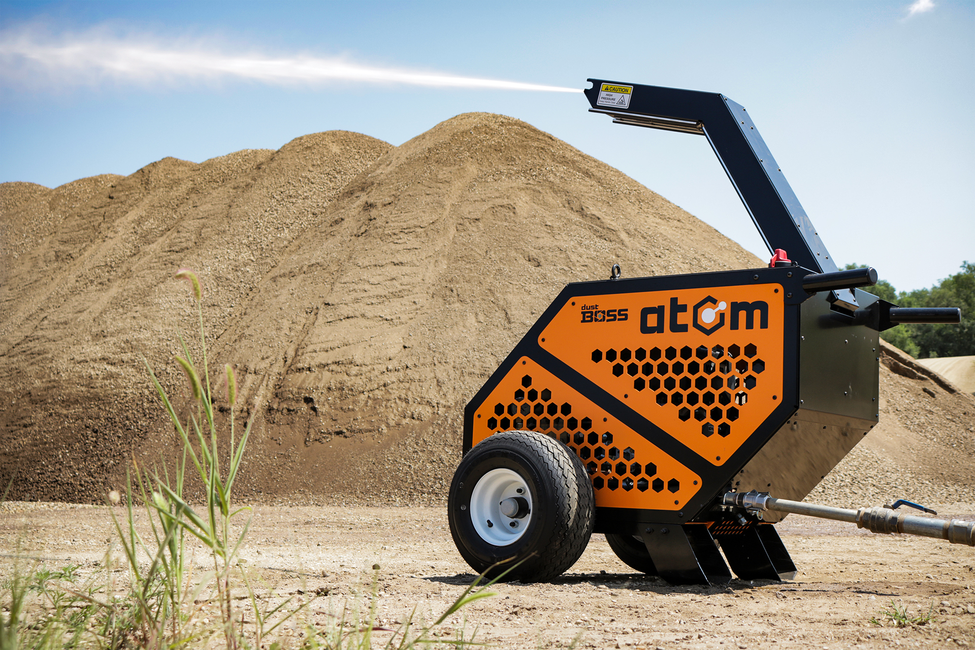 The DustBoss Atom Mobile Dust Suppression System