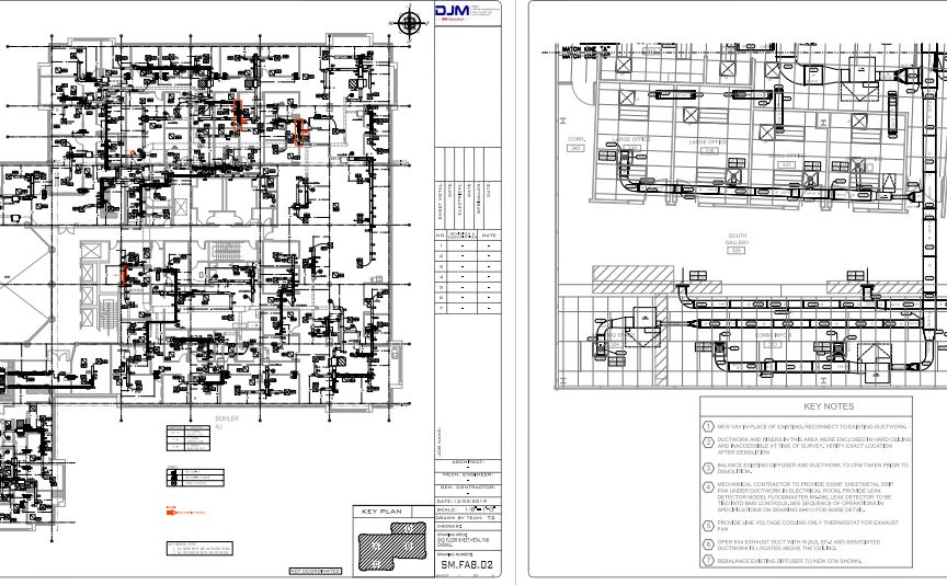 DJM on-demand metal shop drawing service