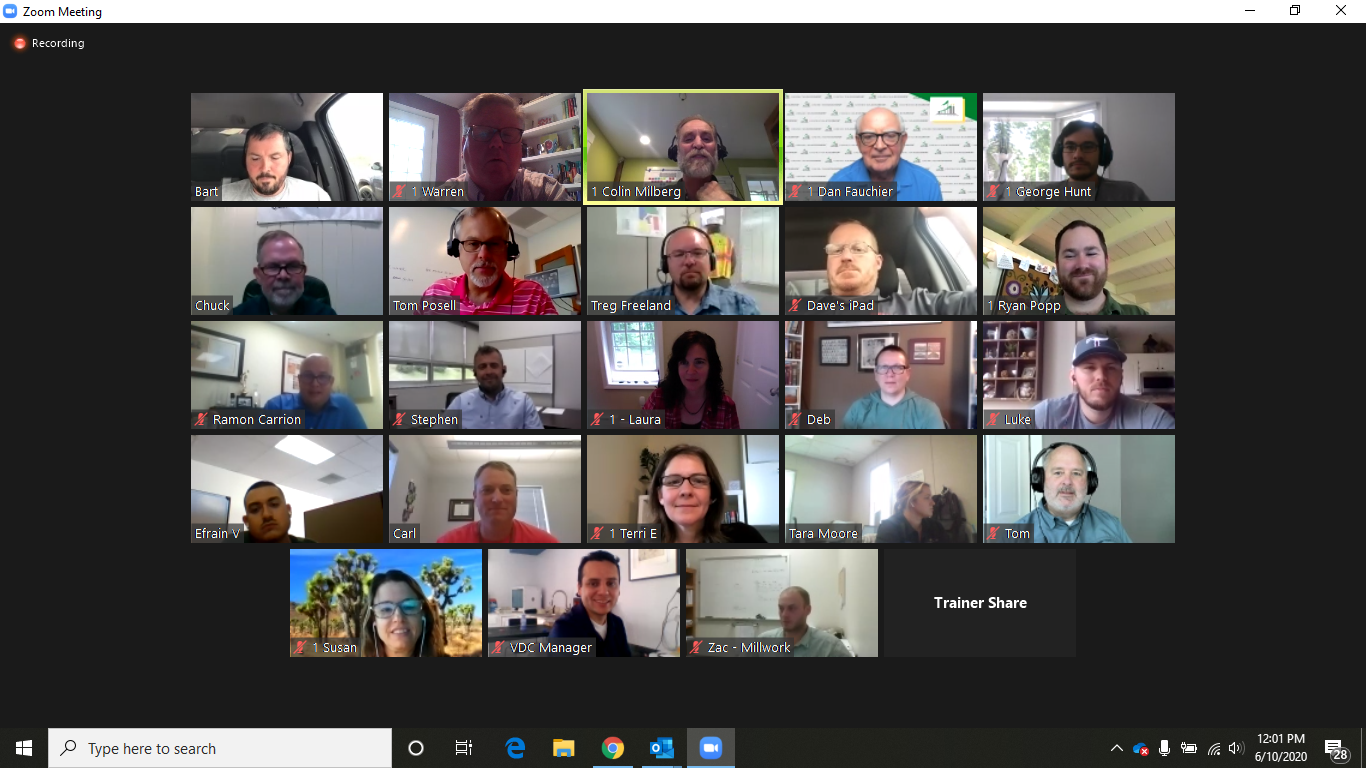 AGC virtual training class