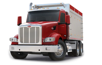 The Peterbilt conventional Model 567 truck was specifically designed to withstand the demands of dump, logging, construction and other harsh vocational applications.