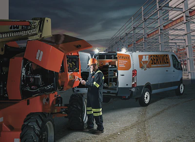 Telematics can help fleet managers manage machine maintenance schedules to ensure machines aren’t over- or under-serviced.