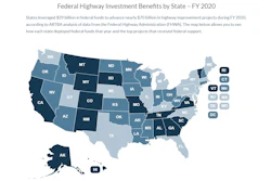 An interactive dashboard created by the American Road & Transportation Builders Association provides a clear look at how and where all 50 states use their federal highway program funds.