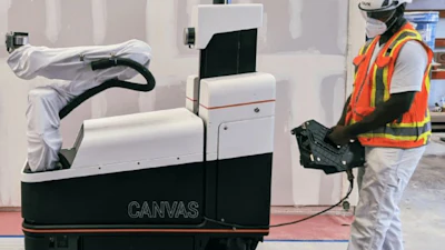Canvas robot