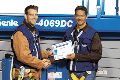 Genie Certificate Photo
