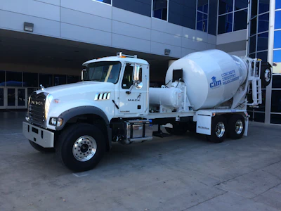 Mack Trucks & McNeilus Donate New Mixer for Auction at World of Concrete 2021