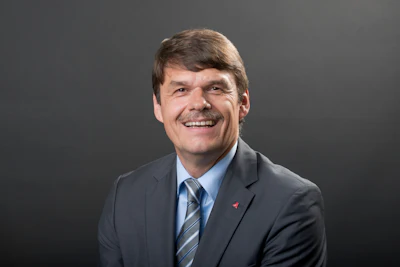 Dr. Hans-Friedrich Peters executive vice president of Ammann’s Plants Division
