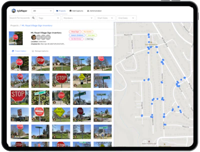 Agile Mapper On Tablet