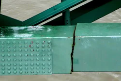 Traffic on the six-lane bridge was shut down May 11 after inspectors found a “significant fracture” in one of two 900-foot horizontal steel beams that are critical for the bridge’s integrity.