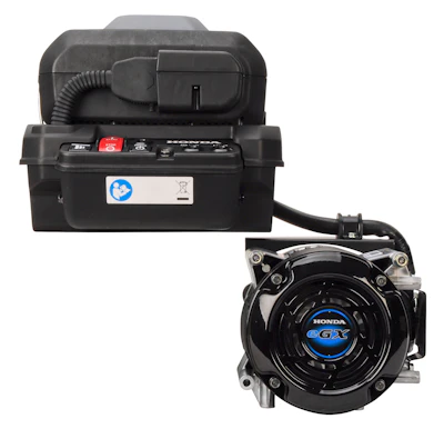 Honda eGX motor and battery