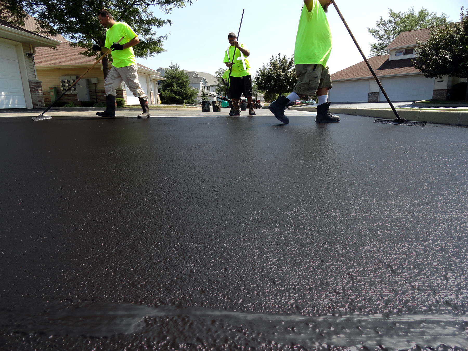 Sealcoat Application 6inch