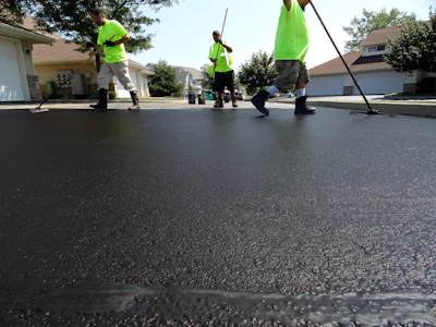 Sealcoat Application 6inch