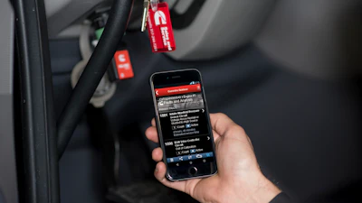 Customers with Cummins electronic engines can view prioritized engine faults using the Guidanz mobile app on their cell phones paired with the INLINE mini.