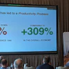 Luke Powers, Gearflow founder and CEO, at BuiltWorlds 2021