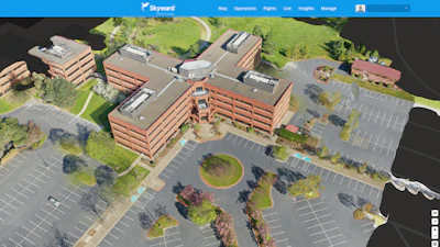 Skyward Office Building 3 D Angled