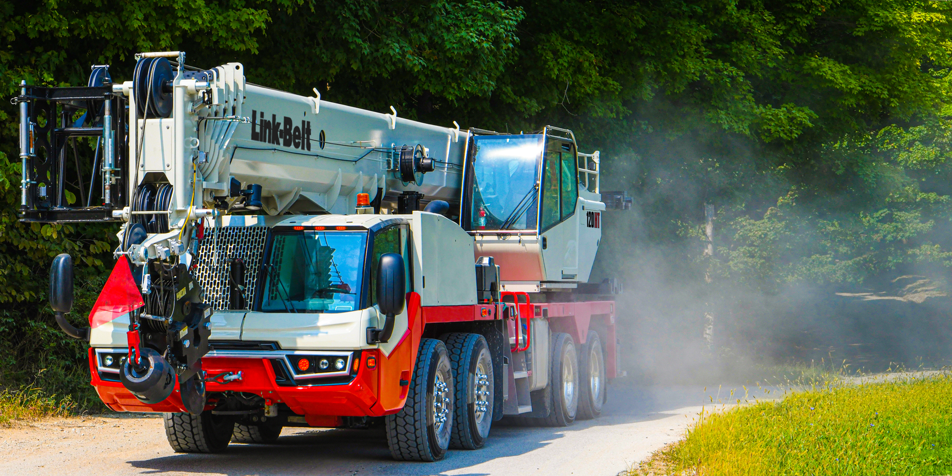 New 120|HT Hydraulic Truck Crane from Link-Belt Cranes