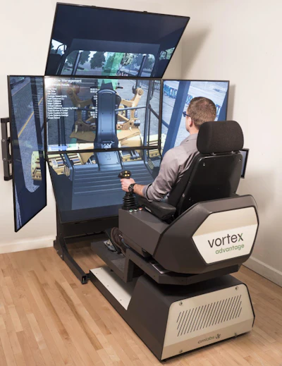 CM Labs will be unveiling a new training solution for utilities plus showcasing its full fleet of earthmoving and lifting equipment training packs.